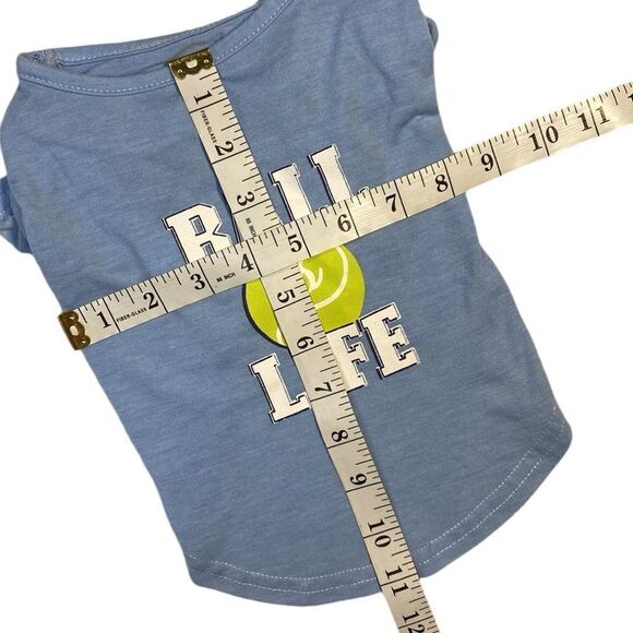 Lightweight Dog “Ball is Life” Statement Tee Shirt - Picture 3 of 5